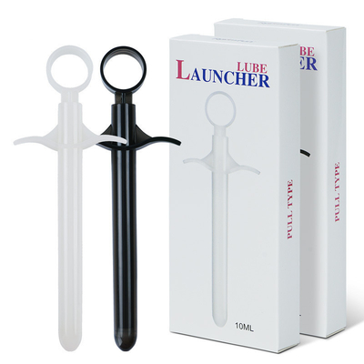 Mini Lubricant Launcher Shooter Sex gioca la siringa Vaginal Cleaning Tools del clistere