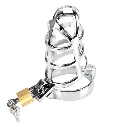 40/45/50 di millimetro chiudibile a chiave di piccolo metallo Chastity Cage Mens Sex Toys