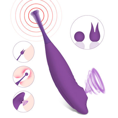 vibratori adulti Clit ad alta velocità Pen Clitoral Sucking Stimulator del sesso di 19*3.5cm