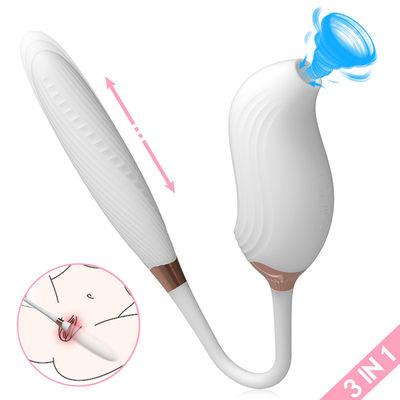 ABS Honey Sex Toys Sucking Vibrator Dildio del silicone per le donne
