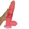 giocattolo del sesso del PVC Crystal Artificial Penis Big Dick di 12.2Inches 31cm