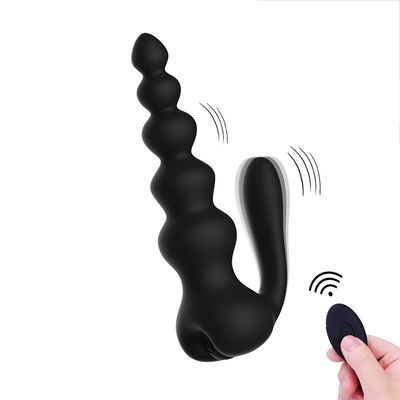 Le perle anali telecomandate tappano i doppi giocattoli 135g del sesso anale di vibrazione